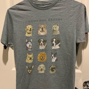 Graphic T-shirt with Dogs